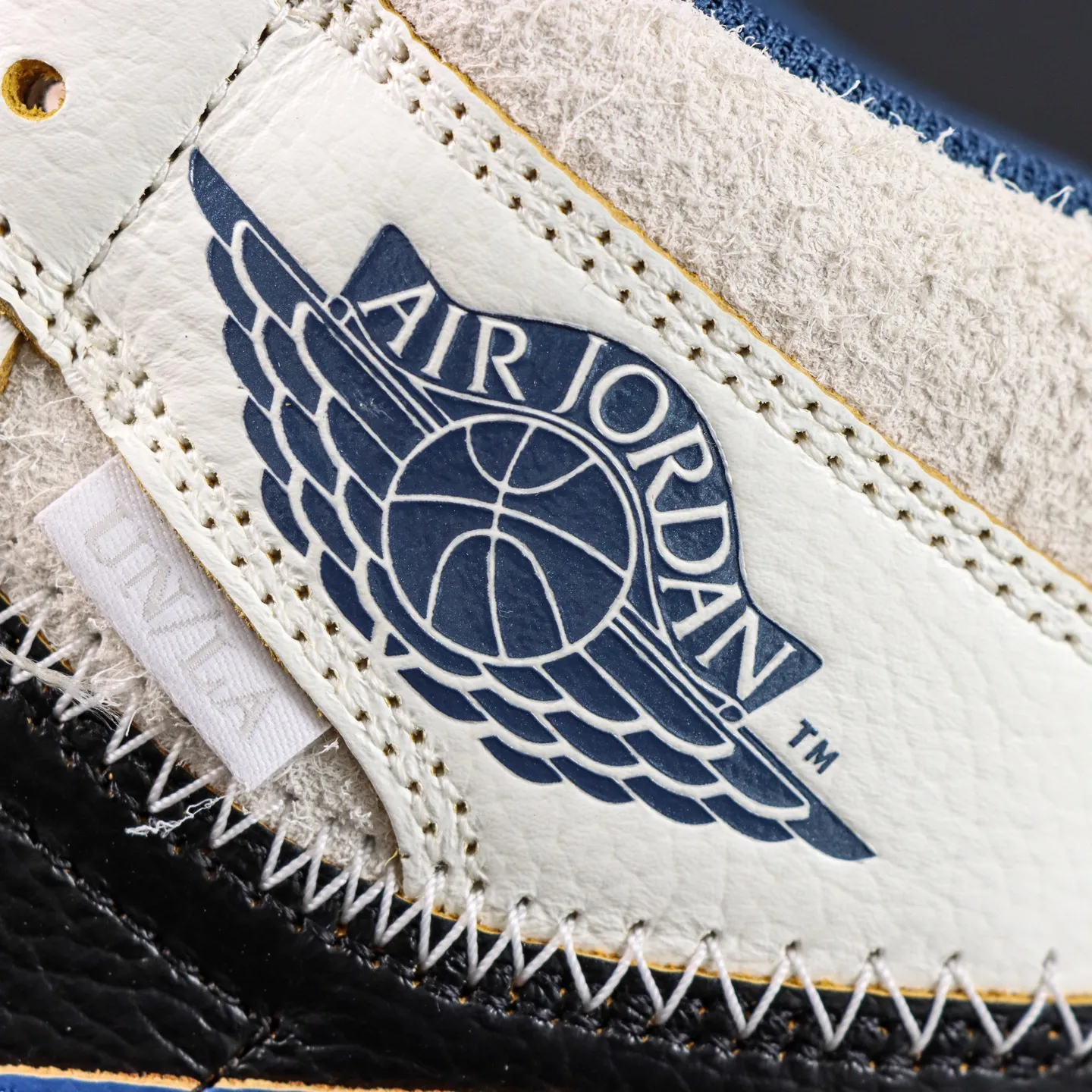 Air Jordan 1 Rtr Hi OG SP Black & White & Blue - etkick reps