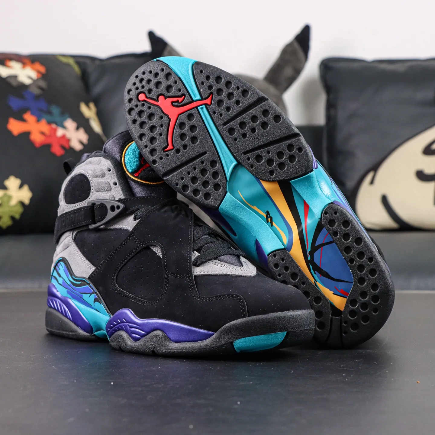 Air Jordan 8 Retro Aqua - etkick reps