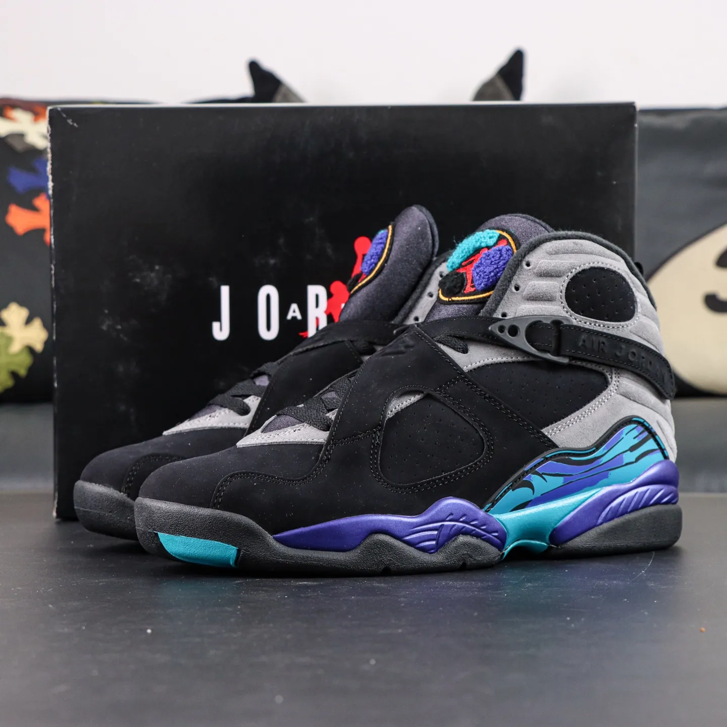 Air Jordan 8 Retro Aqua - etkick reps