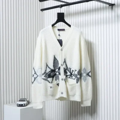 Cardigan With Monogram Jacquard Motif From The Ski Series - etkick reps