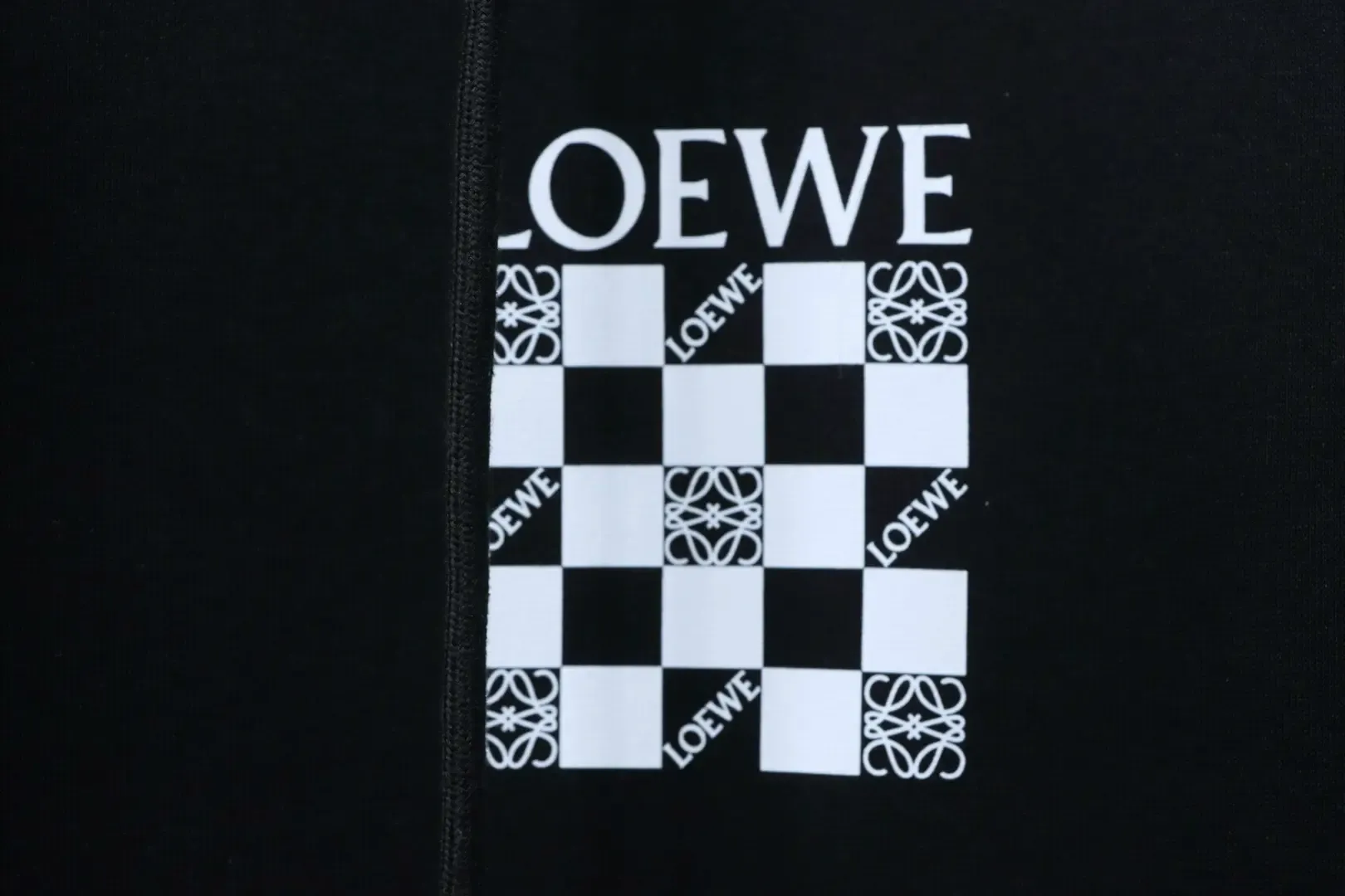 Checkered Hoodie Made From High Quality Combed Cotton Fabric - etkick reps