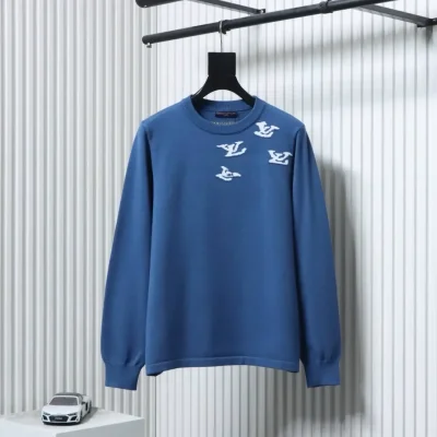 Cloud Jazz Pullover With Small Jacquard Neckline And Round Neck - etkick reps