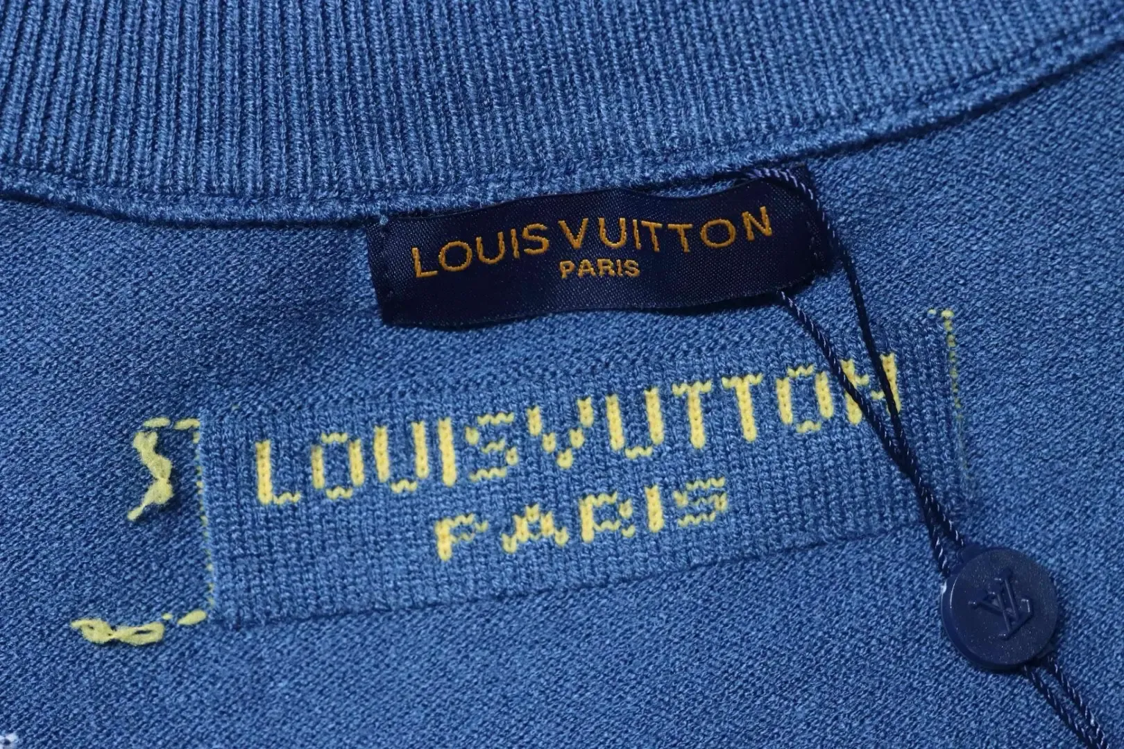 Cloud Jazz Pullover With Small Jacquard Neckline And Round Neck - etkick reps