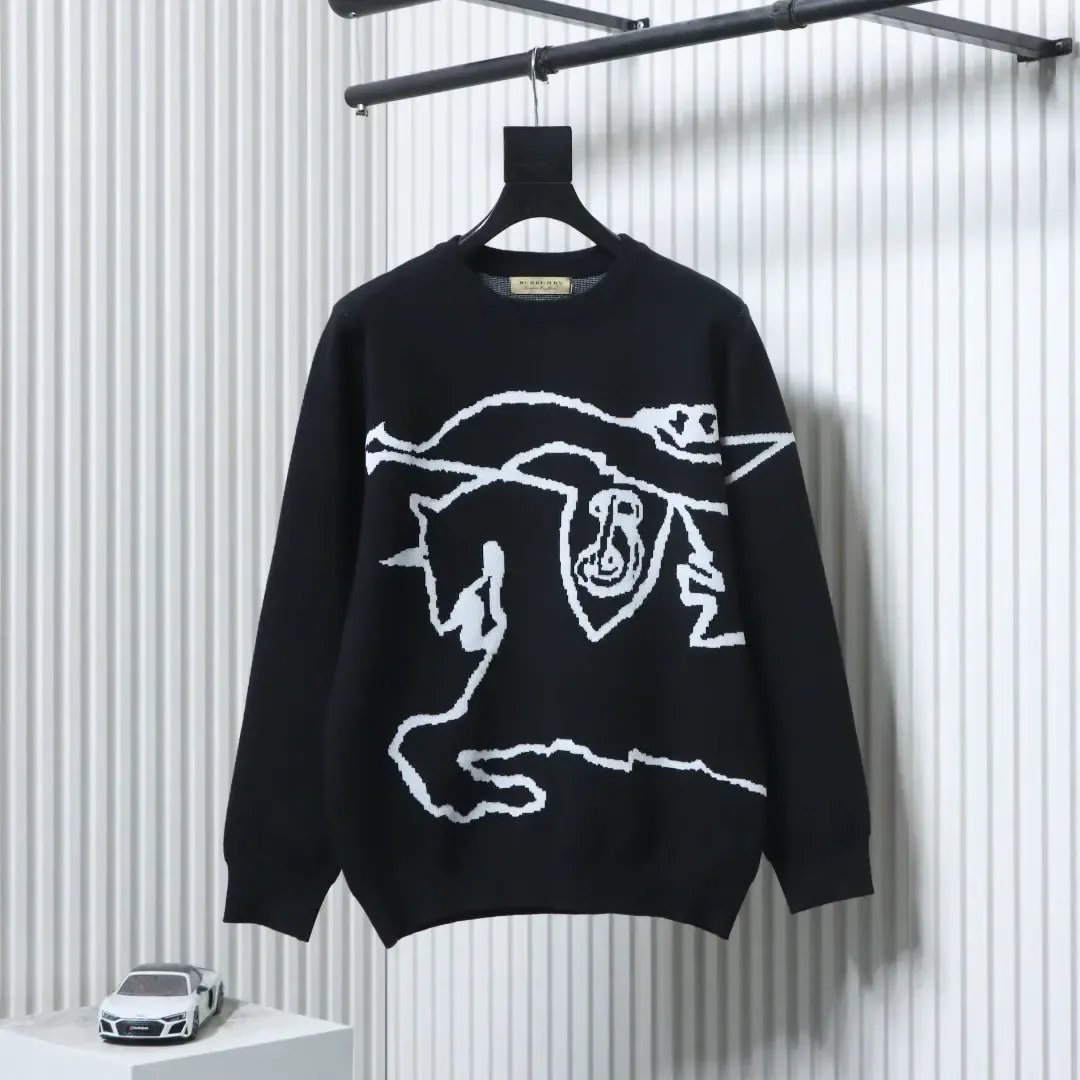 Knight Warhorse Jacquard Crew Neck Sweater - etkick reps