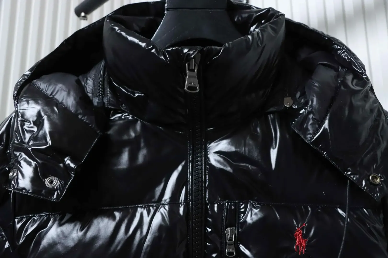 Ralph Lauren Down Jacket With Hood And Small Logo S-XXL - etkick reps