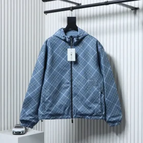Reversible Jacket Made Of Twill Fabric With A Warhorse Motif