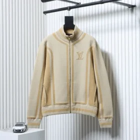 Patchwork Coat Made Of Contrasting Jacquard Fabric