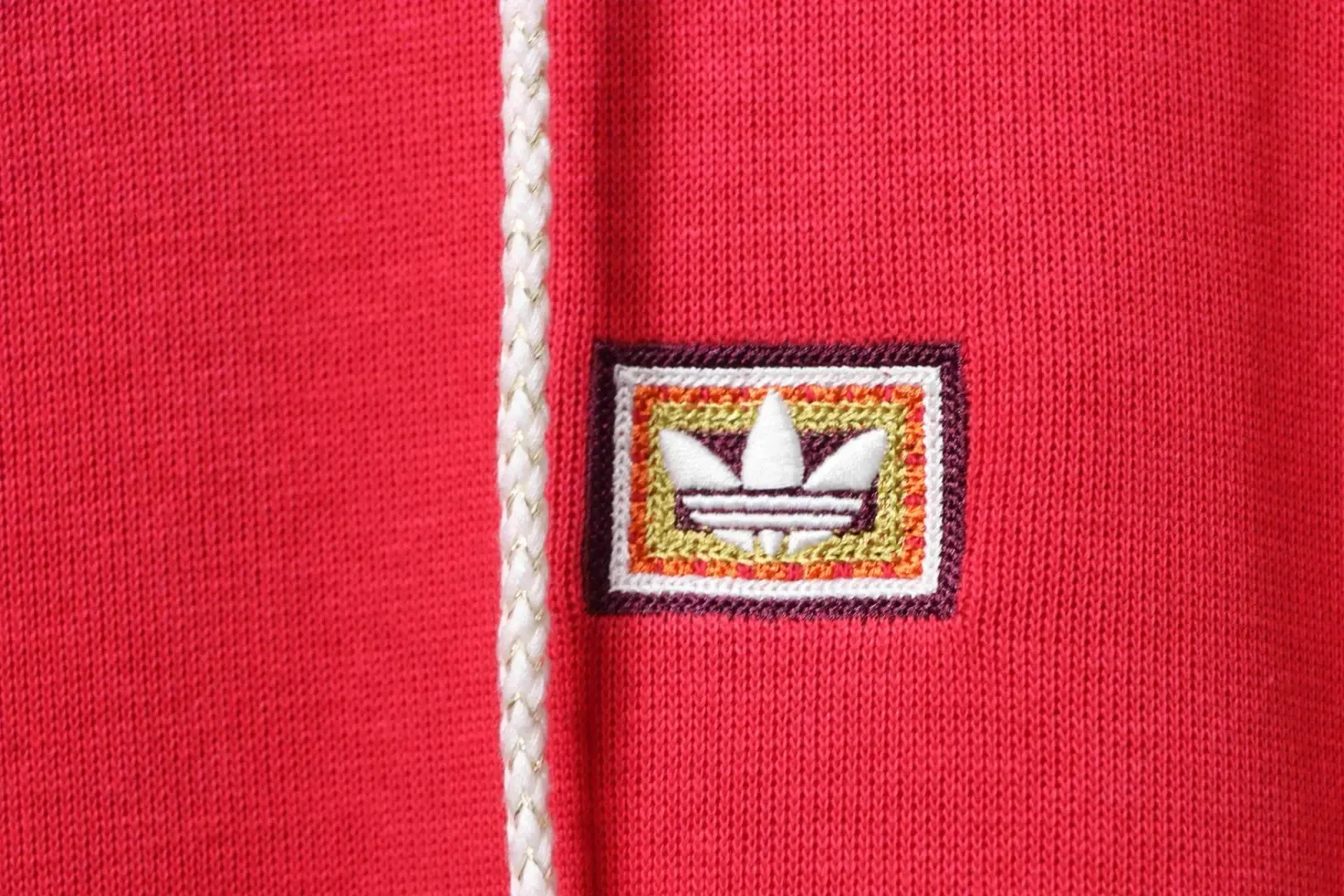 Adidas Originals Double Knit Hoodie XXL - Image 5