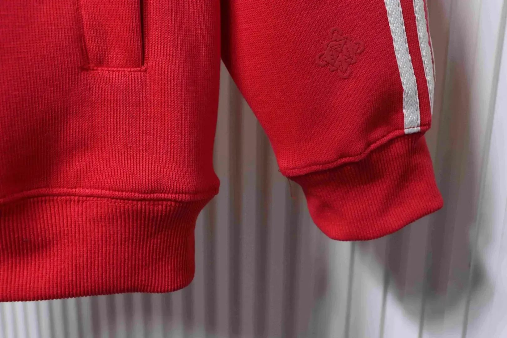 Adidas Originals Double Knit Hoodie XXL - Image 9