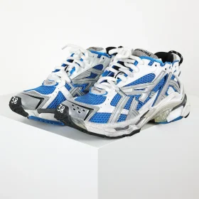 Balenciaga Runner 7 Sneakers Blue Color Block