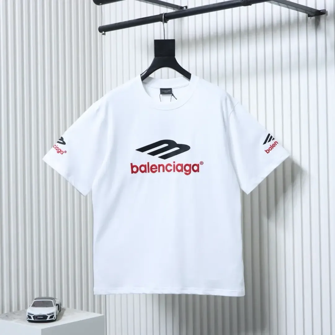 Balenciaga SS23 Washed T-Shirt with 3M Embroidered Lettering - Image 11