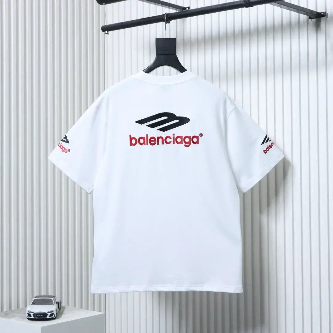 Balenciaga SS23 Washed T-Shirt with 3M Embroidered Lettering - Image 12