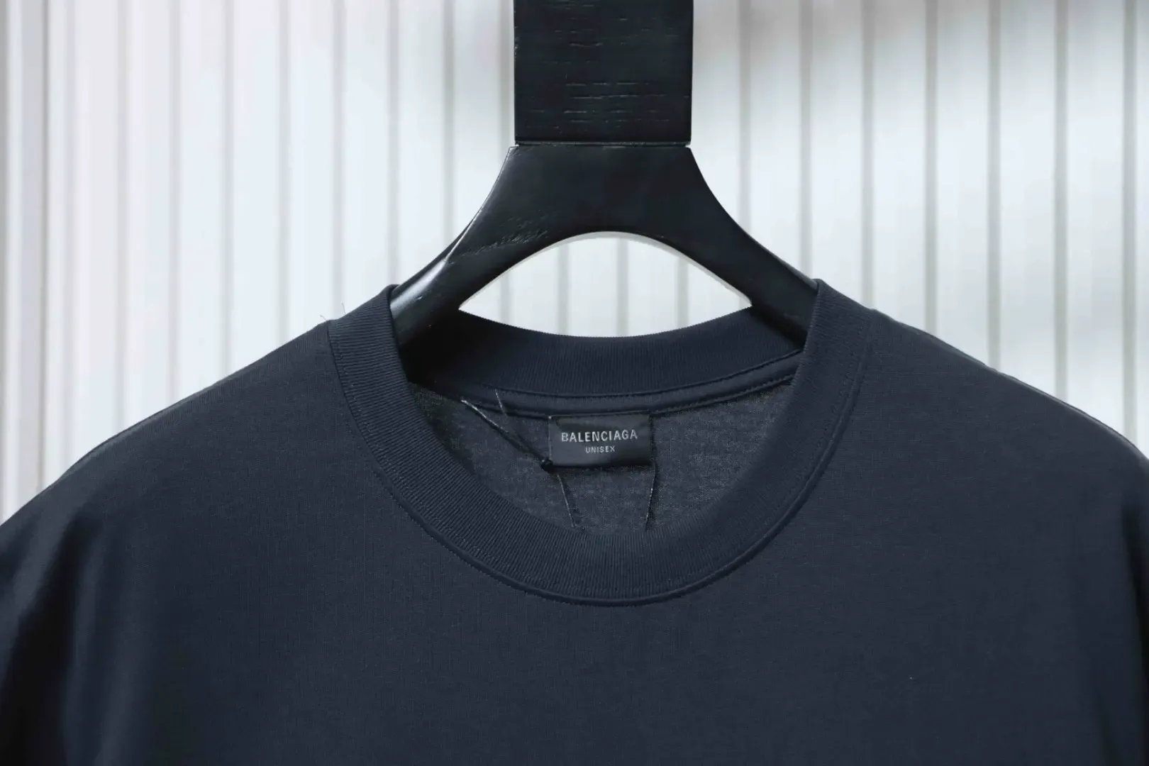 Balenciaga SS23 Washed T-Shirt with 3M Embroidered Lettering - Image 3
