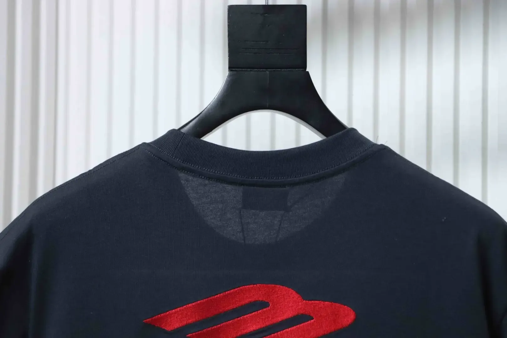 Balenciaga SS23 Washed T-Shirt with 3M Embroidered Lettering - Image 4