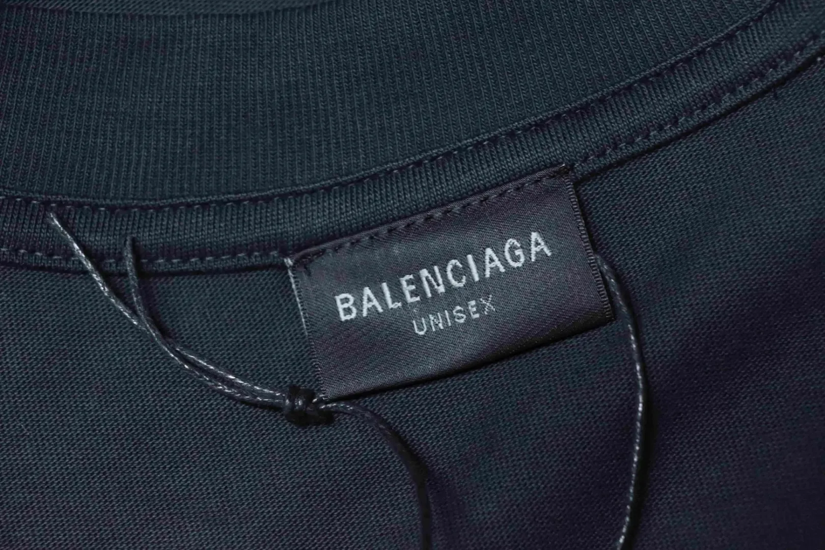Balenciaga SS23 Washed T-Shirt with 3M Embroidered Lettering - Image 7