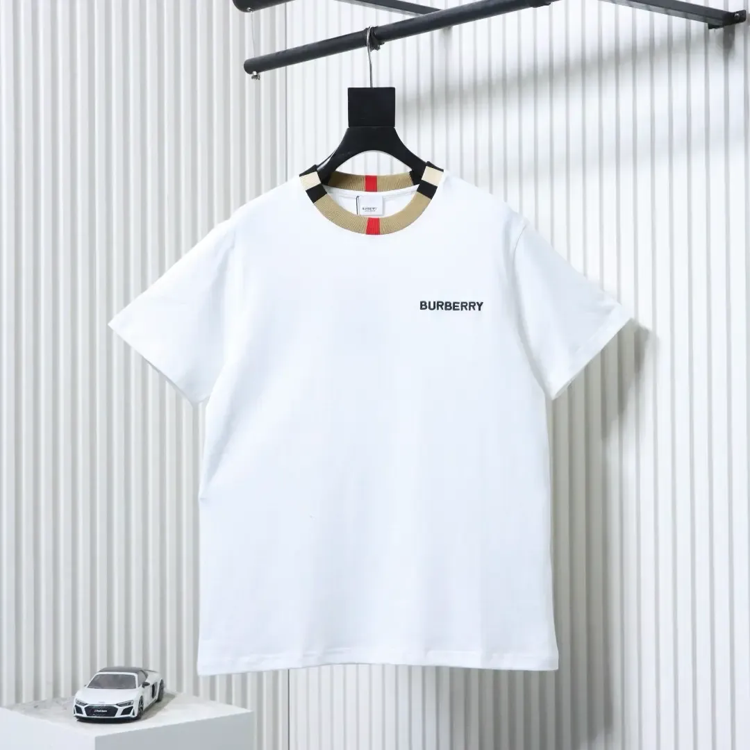 Bry T-Shirt With A Checked Collar And Embroidered Logo - Image 11