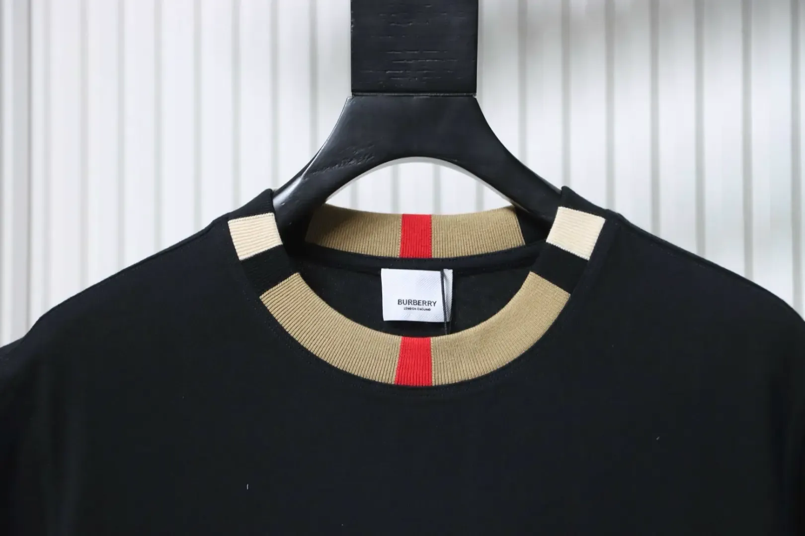 Bry T-Shirt With A Checked Collar And Embroidered Logo - Image 3