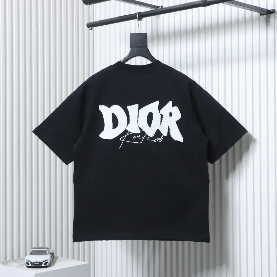 D10R Shirt With A Large Logo Patch And Embroidered Lettering On The Back - Image 3