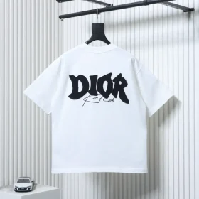 D10R Shirt With A Large Logo Patch And Embroidered Lettering On The Back