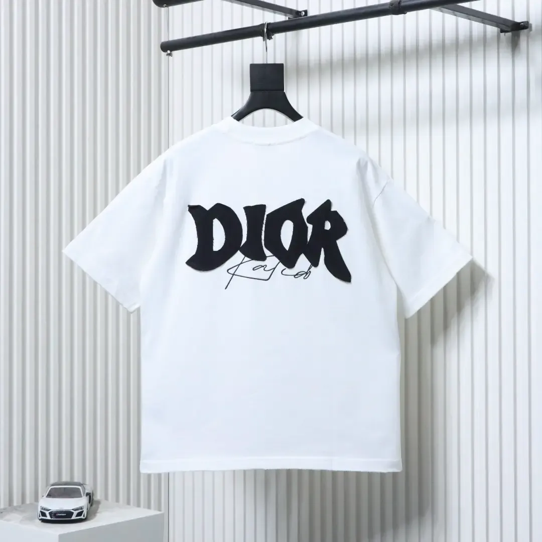 D10R Shirt With A Large Logo Patch And Embroidered Lettering On The Back