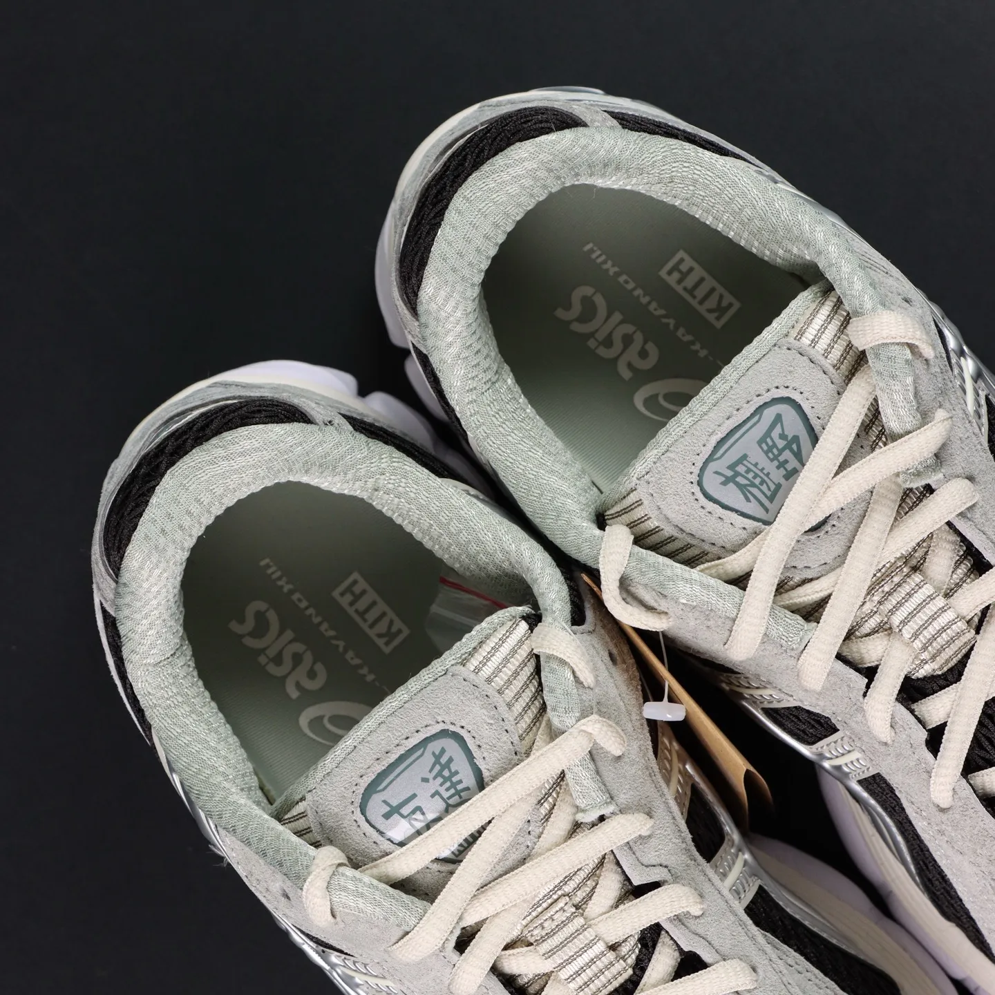 Kith x ASICS Gel Kayano 12.1 Peat Cream - Image 3