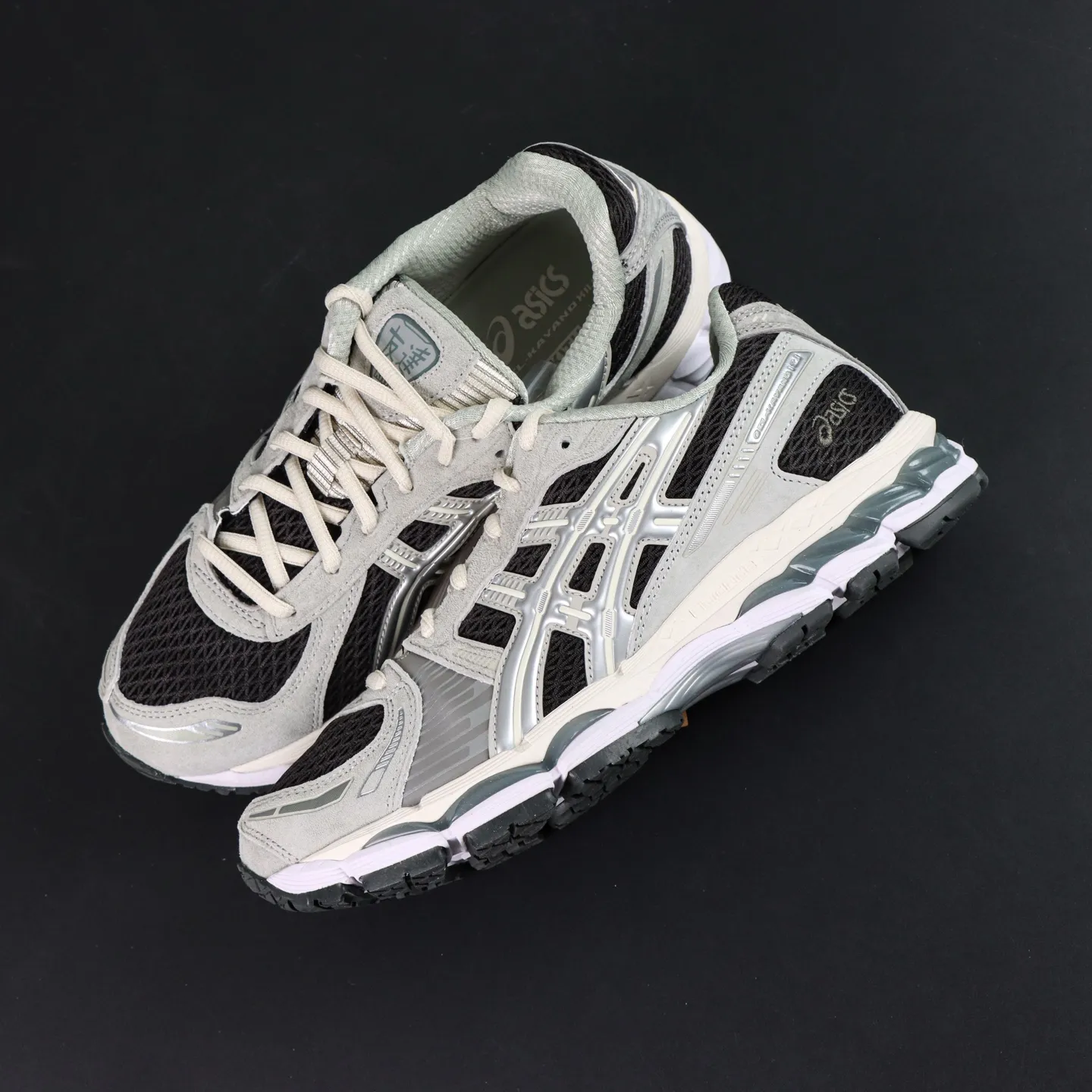 Kith x ASICS Gel Kayano 12.1 Peat Cream - Image 4