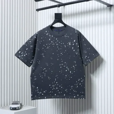 LU T-Shirt with monogram drop pattern - etkick reps