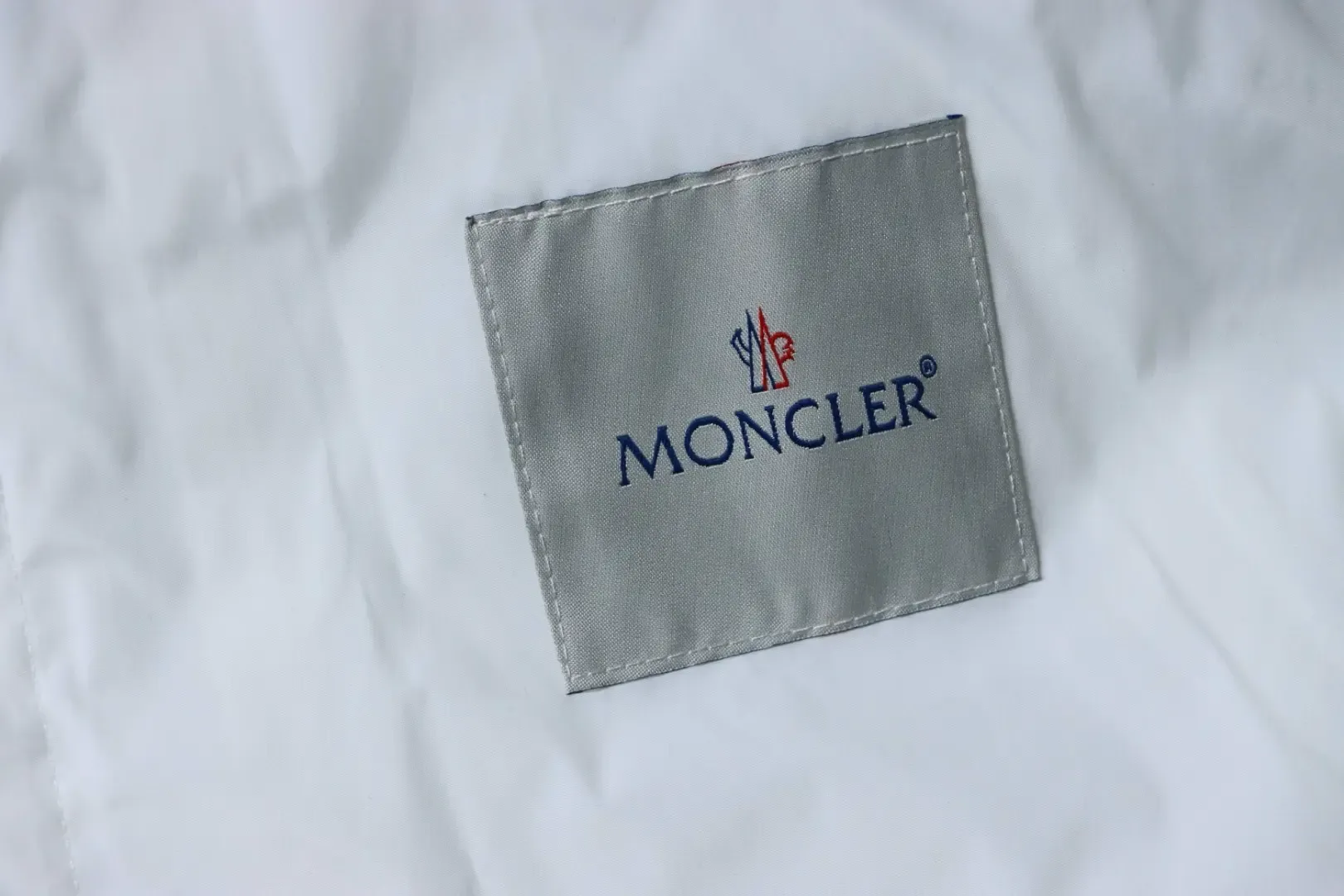 Moncler Nylon Jacket With Patch Sleeve Pockets And Zipper - etkick reps
