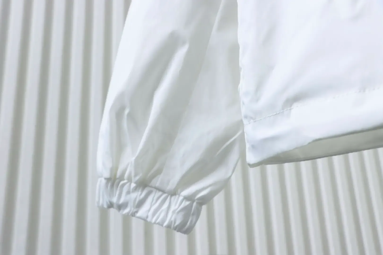 Moncler Nylon Jacket With Patch Sleeve Pockets And Zipper - etkick reps