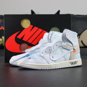 Off-White x Air Jordan 1 High OG Alaska