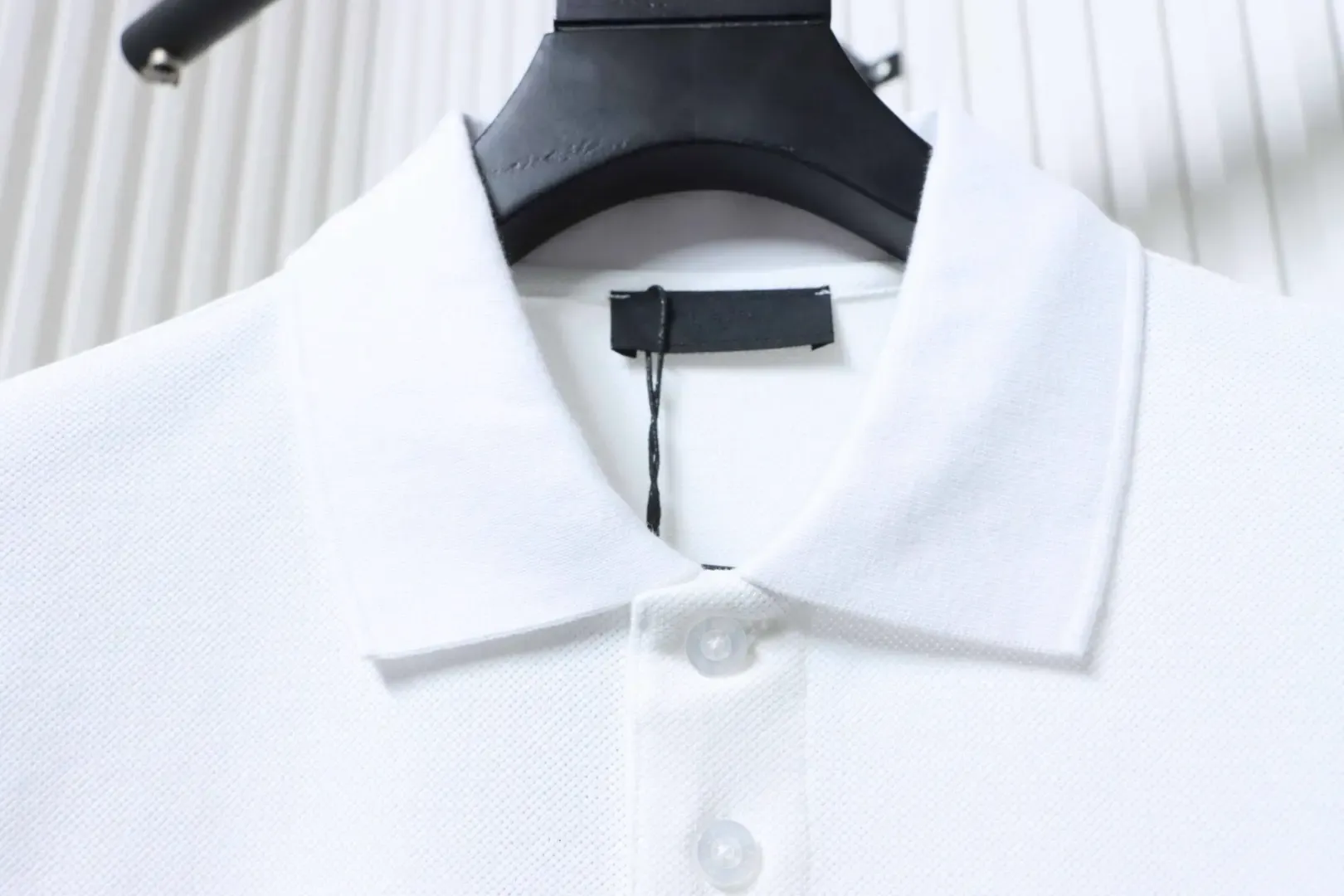 P10da Polo Shirt With A Triangular Logo On The Chest XXL - Image 5