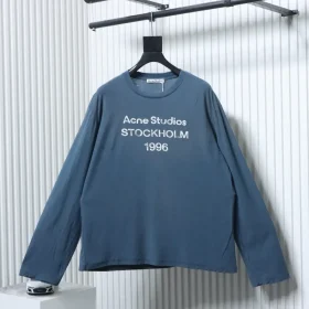 AS 25ss 1996 Long-sleeved shirt with speckled letter print