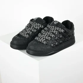 B9S Skater ERL Black quilted Cannage calfskin