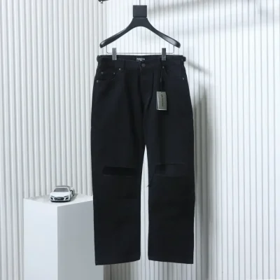 Balenciaga BLCG 24SS ripped jeans - etkick reps