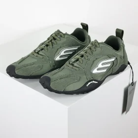 Balenciaga Monday Ultra in military green and white