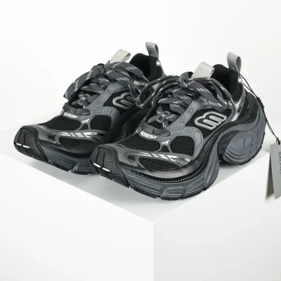 Balenciaga Unisex 6XL Mesh Polyurethane and Polyester Black - etkick reps