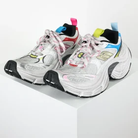 Balenciaga Women's Sneakers 6XL White Pink Multicoloured