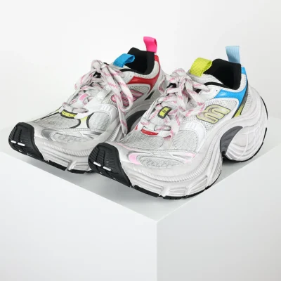 Balenciaga Women’s Sneakers 6XL White Pink Multicoloured - etkick reps