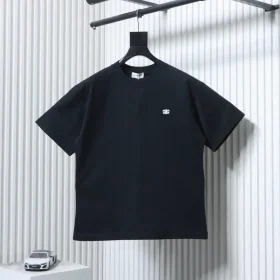 Celine Classic Arc de Triomphe Basic Short Sleeve T-Shirt with Embroidered Logo S-XXL