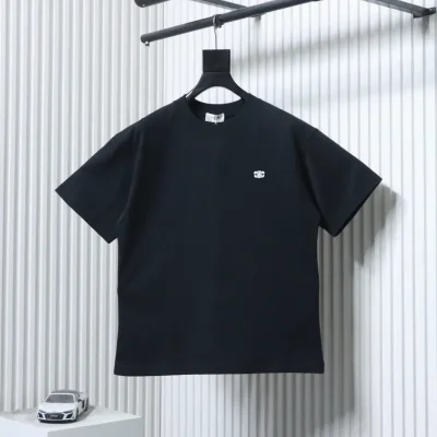 Celine Classic Arc de Triomphe Basic Short Sleeve T-Shirt with Embroidered Logo S-XXL - etkick reps