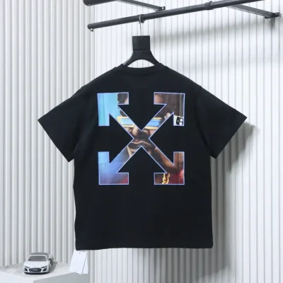 OFF-WHITE Layered Arrow short-sleeved glasses - etkick reps