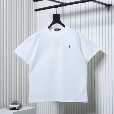 Ralph Lauren Classic Embroidered Short Sleeve T-Shirt with Pony Logo - etkick reps