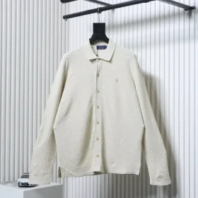 Ralph Lauren polo shirt in cotton-linen