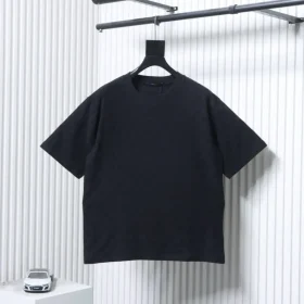 Short-sleeved T-shirt with all-over monogram jacquard pattern