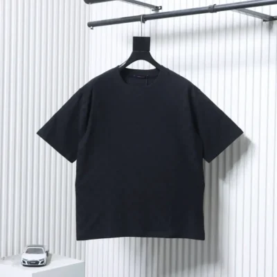 Short-sleeved T-shirt with all-over monogram jacquard pattern - etkick reps