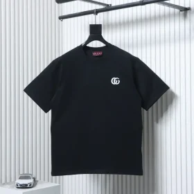 Short-sleeved T-shirt with embroidered double-G logo