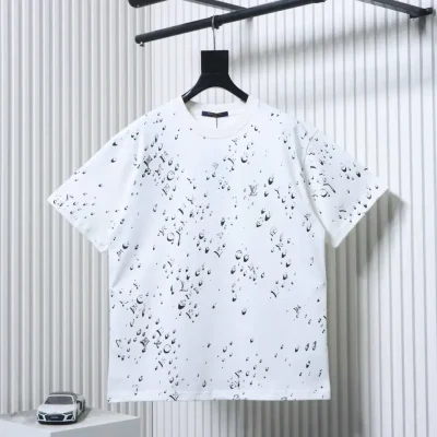 Short-sleeved T-shirt with water droplet logo - etkick reps