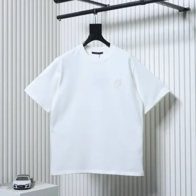 Short-sleeved shirt with signature embroidery on the chest - etkick reps