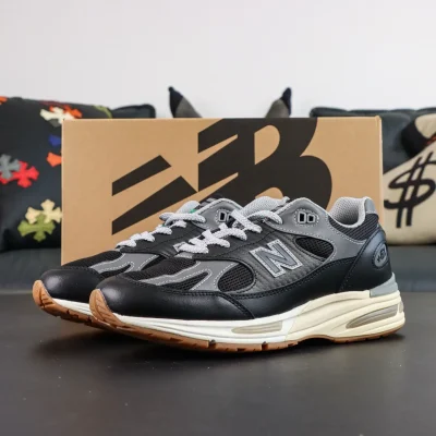Up There x New Balance NB 991 V2 Made in England Black - etkick reps