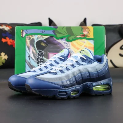 Yu-Gi-Oh! x Nike Air Muscle 95 Sneaker Blue - etkick reps